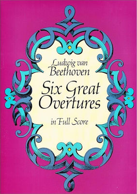 Dover Publications Beethoven - Six Great Overtures [Full Score] pentru Orchestra
