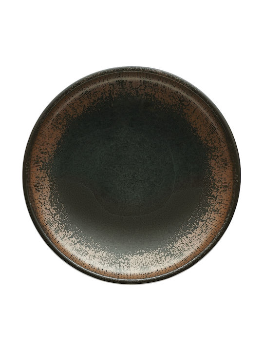 Schonwald Shiro Servierteller Suppe Porzellan Coffee mit Durchmesser 28cm 1Stück