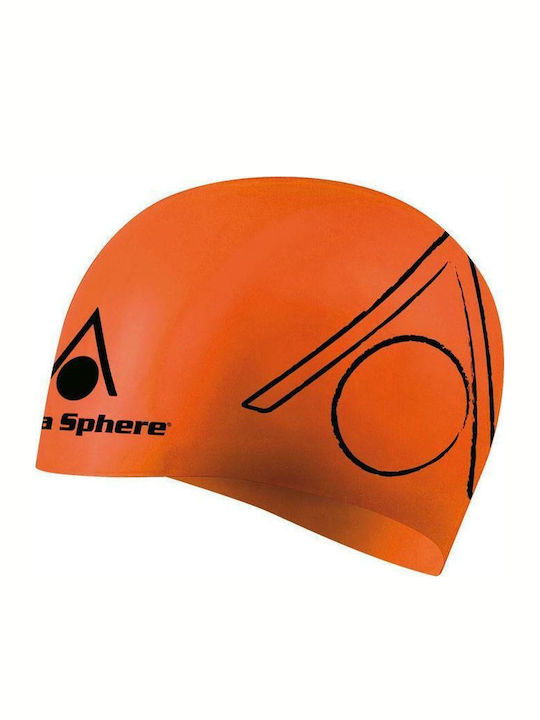 Aqua Sphere Tri Cap SA128123 Σκουφάκι Κολύμβησης Ενηλίκων Πορτοκαλί