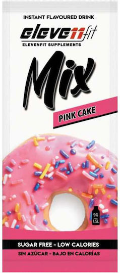 Eleven Fit Juice Powder Mix Pink Cake Strawberry Donut Sugar Free 9gr 1pcs