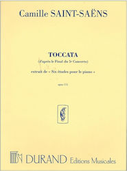 Durand Saint-Saens - Toccata Op.111 für Klavier