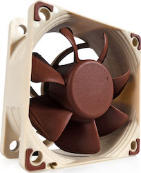 Noctua NF-A6x25 5V Gehäuselüfter 60mm mit Verbindung 4-Pin PWM 1Stück Braun