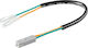 Lampa Μοτοσυκλέτας в Черен Цвят L9160.2