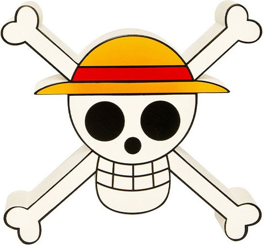 Abysse Kids Decorative Lamp Straw Hat Pirates Multicolour 20x6x21εκ.