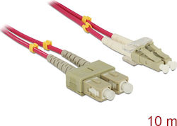 DeLock 84684 Optical Fiber 10m Orange