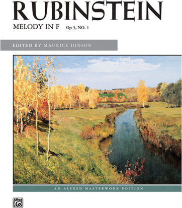 Alfred Music Publishing Rubinstein - Melody In F Op.3 Sheet Music for Piano N.1