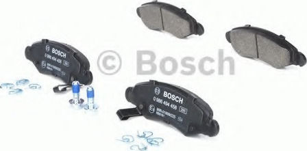Bosch Σετ Τακάκια Εμπρός 2τμχ για Mazda 2 Opel / Suzuki