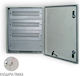Lucas Wall mounted Waterproof 15-Elements Fuse Box with 3 Rows W400xH500xD190mm