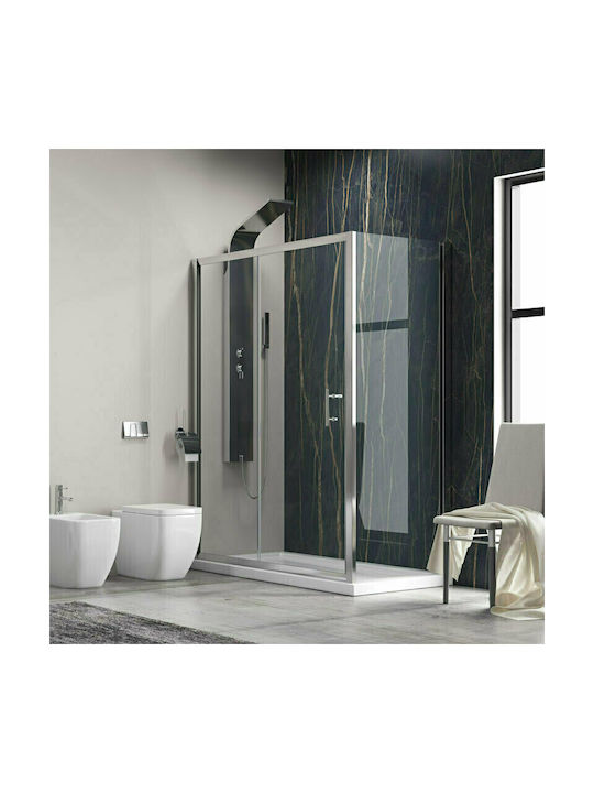 Karag Flora 500 SN-10 Cabin for Shower with Sliding Door 70x70x190cm Clear Glass