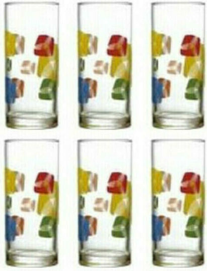 Uniglass Set Gläser Wasser aus Glas 91206D62 6Stück