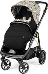 Peg Perego Veloce Reglabil Cărucior pentru Bebeluși Potrivit pentru Nou-născut Aur grafic 10.7kg 02828AB50RO01