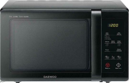 Daewoo KOR-91RBK Φούρνος Μικροκυμάτων 25lt Μαύρος