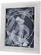 Prince Silvero Cutie pentru Coroană de Nuntă Rama foto Dreptunghiulară Silver/White 20x20εκ.
