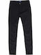 Gant Women's Fabric Trousers in Straight Line Navy Blue