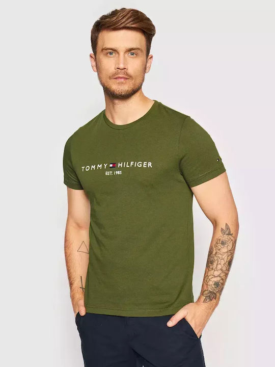 Tommy Hilfiger T-shirt Χακί