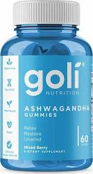 Goli Nutrition Ashwagandha 60 ζελεδάκια Mixed Berries