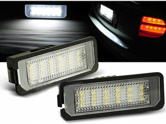 Vinstar Φώτα Πινακίδας Led 12V για Volkswagen Beetle / Eos / Golf / Lupo / Passat / Phaeton / Polo 2τμχ