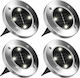 Grundig Set of 4 Stake Solar Lights 1W IP65