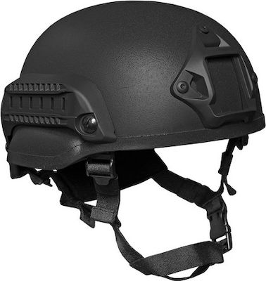 Mil-Tec Airsoft Combat Helmet Mich 2002 NVG Κράνος Μαύρο