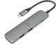 Xtorm MOB XWH03 USB-C Docking Station mit HDMI 4K PD Silber
