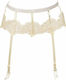 Miss Rosy 8127 Garters with Lace Ivory