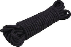 Chisa Novelties Hi Basic Mini Silk Rope Cotton 10m Σχοινί Δεσίματος σε Μαύρο Χρώμα