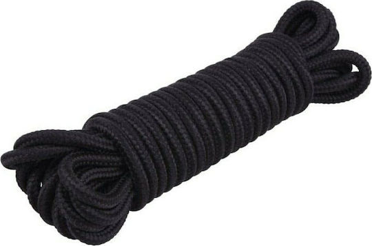 Chisa Novelties Hi Basic Mini Silk Rope Cotton 10m Σχοινί Δεσίματος σε Μαύρο Χρώμα