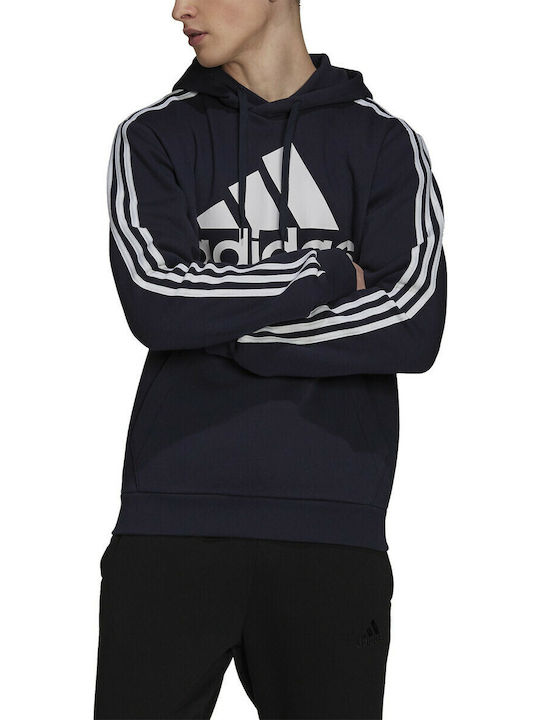 adidas Essentials Φούτερ με Κουκούλα Navy
