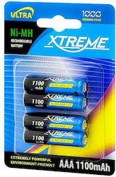 XTREME AAA 1100mAh 1.2V 4buc XTREME AAA 1100mAh 1.2V 4buc