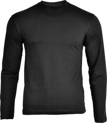 Mil-Tec T-shirt Long-sleeved in Black color