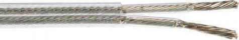 VK Lighting Power Cord with Diameter 2x1.5mm² Transparent 1m 1pcs