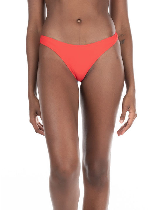 Iceberg Bikini Bottom-Red Swimwear & Beachwear (Women's Red - ICE1WBT01)