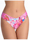 MEMEME ROSA BLOSSOM JAPANESE THONG - Roz-violet