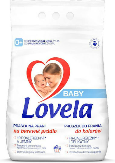 Lovela Baby Detergent Powder for Coloreds Clothes 4.100kg (41 Measuring Cups)