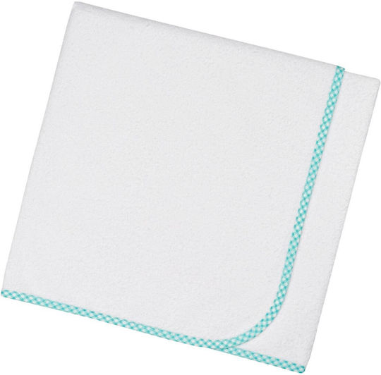 Bunny Bebe Waterproof Baby Burp Cloth Light Blue 60x90cm