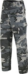 Mil-Tec US Ranger BDU Style Military Pants Camouflage Dark Camo Gray