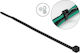DeLock Cable Ties Plastic 200mm x 4.8mm in Black Colour (100 pcs) (19189)