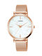 Women's Watch 34mm Battery with Metal Bracelet Pink