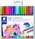 Staedtler Marsgraphic Duo Markere de Desen 3mm Set 18buc