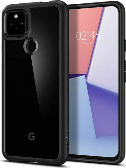 Spigen Ultra Hybrid Back Cover Plastic 2mm Black (Google Pixel 5a 5G)
