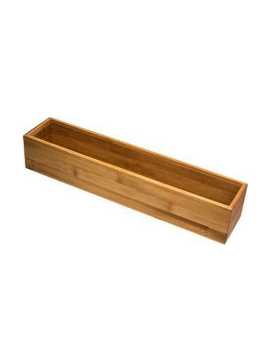 Atmosphera Bamboo Organizer Countertop Brown