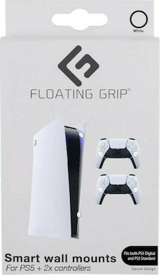 Floating Grip Stand for PS5 In White Colour