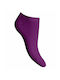 Walk Women's Solid Color Socks Purple