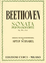 Curci Beethoven - Sonata per Pianoforte Op. 78 in Fa
