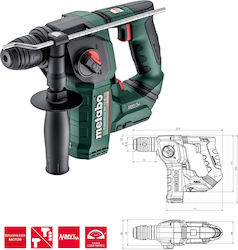 Metabo POWERMAXX BH 12 BL 16 Rotary Battery Brushless 12V Solo mit SDS Plus