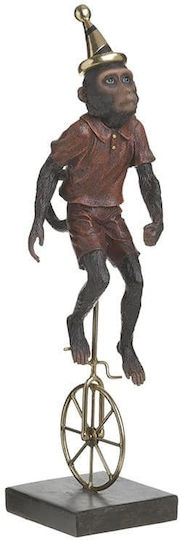 Inart Декоративна Monkey от Полирезин 11x12x47см 1бр