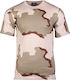 Mil-Tec Short Sleeve T-shirt Army Desert 100% C...