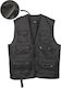 Mil-Tec Hunting Vest Αμάνικο Μαύρο Black