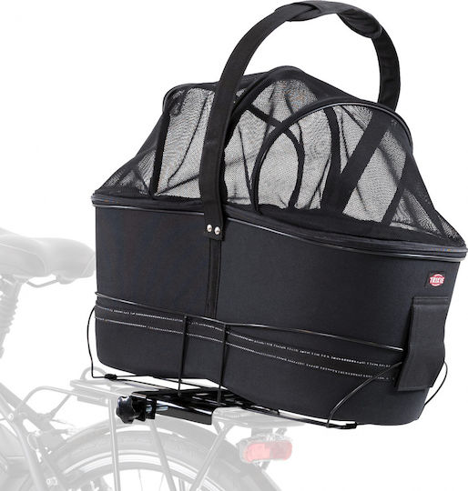 Trixie Dog Carrying Black Basket for 8kg Pets L29xW60xH49cm