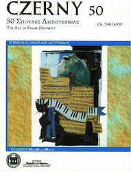 Music Melody Makers Czerny - 50 Studies Of The Art Of Finger Dexterity, Op.740 (699)
